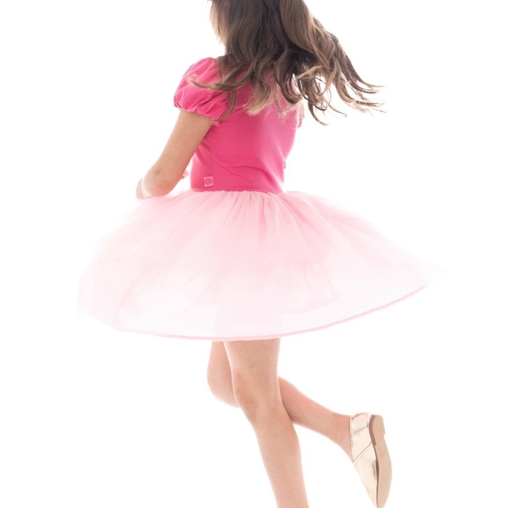 Disney Dress For Girls’ Sleeping Beauty Aurora Puff-Sleeve Cosplay Dress W - Picture 5 of 6